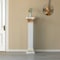 Uniquewise Fiberglass White Plinth Roman Column Ionic Piller Pedestal Vase Stand - Photography Props - 49 Inch QI004125-49 - alternate 3